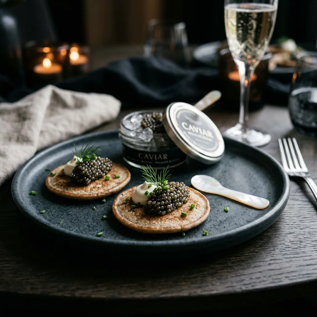 Blinis de Caviar